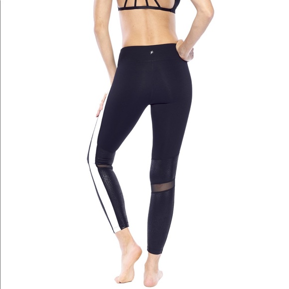 🌿50% off Electric Yoga Color Block Leggings Size Small - Picture 4 of 8